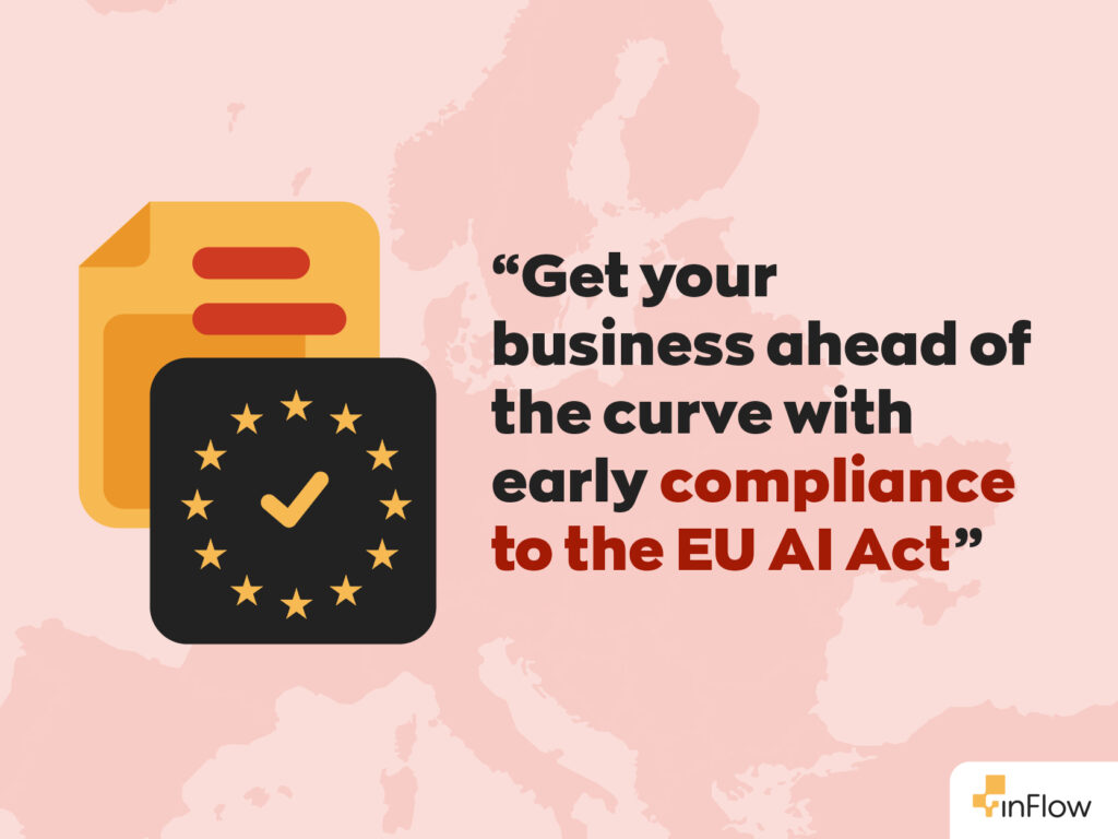 "Get your business ahead of the curve with early compliance to the EU AI Act"