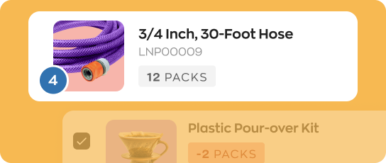 Stylized image of a software inventory item, in this case a hose